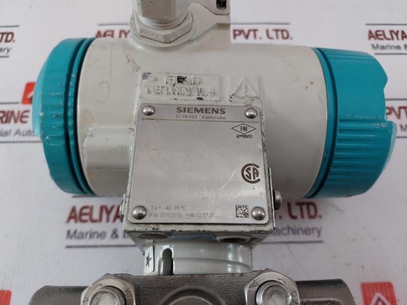 Siemens Sitrans P 7Mf4433-1Ea02-2Ac1-z Transmitter For Differential Pressure