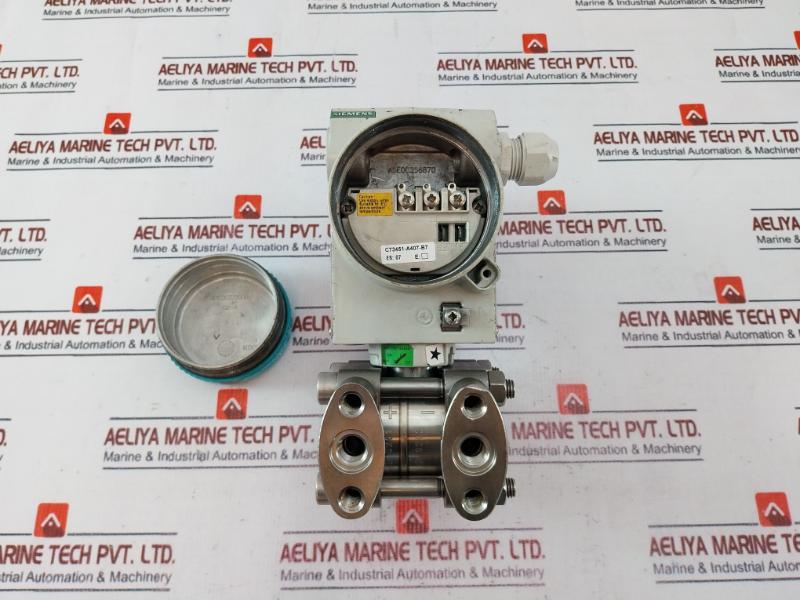 Siemens Sitrans P 7Mf4433-1Ea02-2Ac1-z Transmitter For Differential Pressure