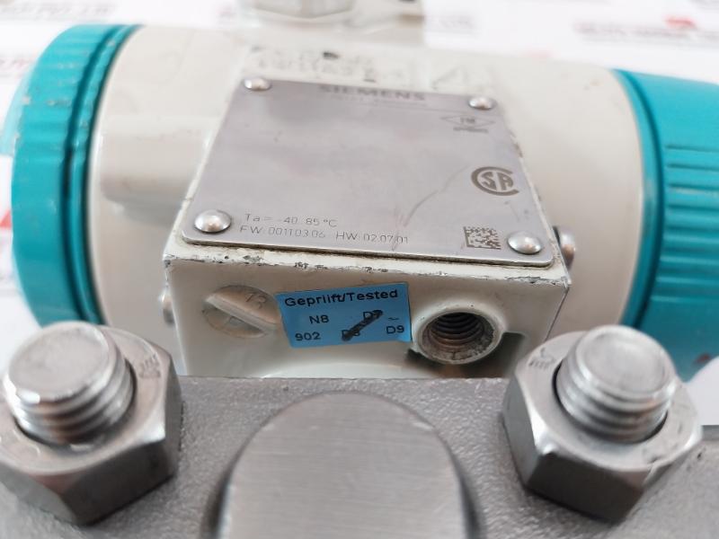 Siemens Sitrans P 7Mf4433-1Ea02-2Ac1-z Transmitter For Differential Pressure