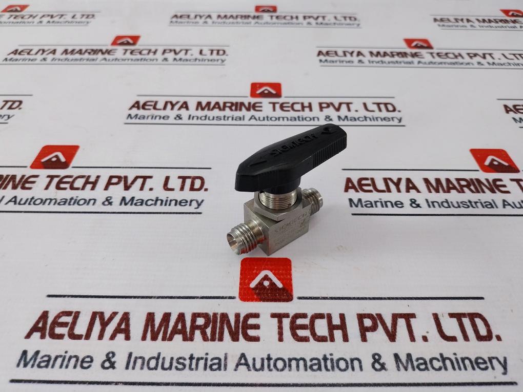 Siemtech 316ss 1/4”Manual Full Port Ball Valve High Pressure Stainless Steel + Knob