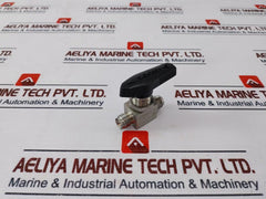 Siemtech 316ss 1/4”Manual Full Port Ball Valve High Pressure Stainless Steel + Knob