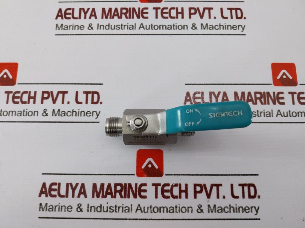 Siemtech 6-bl2-06s-0-o2 3/8 316ss Fittings 1000 Psi @ 100°f