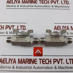 Siemtech 6-bl2-8S-0-o1 High-pressure Valves 1000 Psi, 8Mm, 316Ss, A2-70"