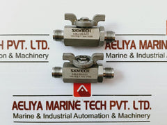 Siemtech 6-bl2-8s-0-o1 Ball Valve W/ Locking Handle 1000psi 316 Stainless Steel