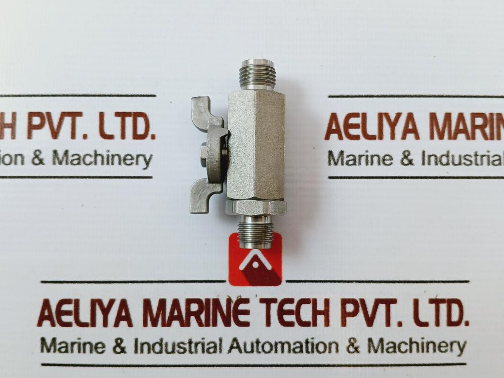 Siemtech 6-bl2-8s-0-o1 Ball Valve W/ Locking Handle 1000psi 316 Stainless Steel