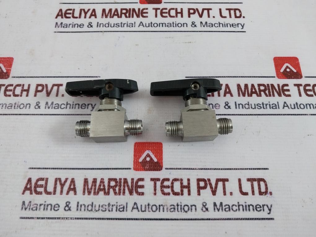 Siemtech 6-bv2-04s-0-o3 Manual Ball Valve High Pressure 3000psi Stainless Steel