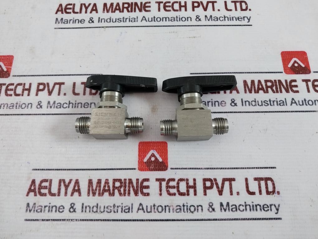 Siemtech 6-bv2-04s-0-o3 Manual Ball Valve High Pressure 3000psi Stainless Steel