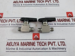 Siemtech 6-bv2-04s-0-o3 Manual Ball Valve High Pressure 3000psi Stainless Steel