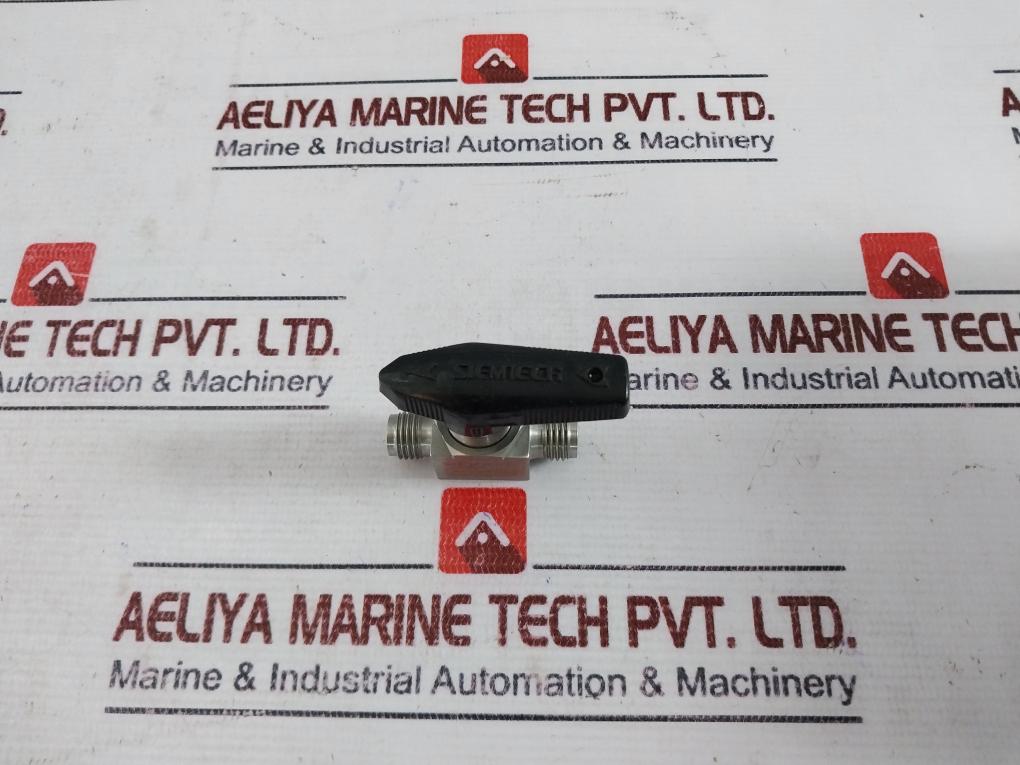 Siemtech 6-bv2-04s-0-o3 Manual Ball Valve High Pressure 3000psi Stainless Steel