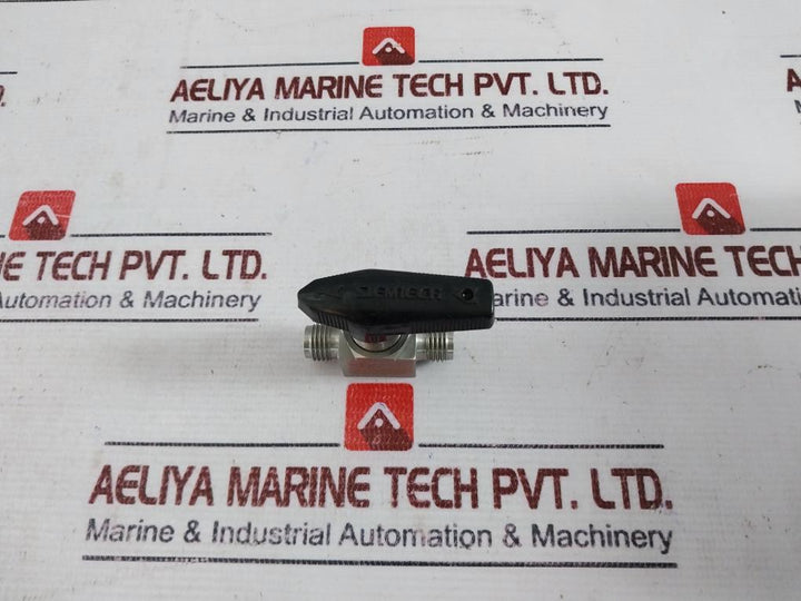 Siemtech 6-bv2-04s-0-o3 Manual Ball Valve High Pressure 3000psi Stainless Steel