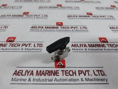 Siemtech 6-bv2-04s-0-o3 Manual Ball Valve High Pressure 3000psi Stainless Steel