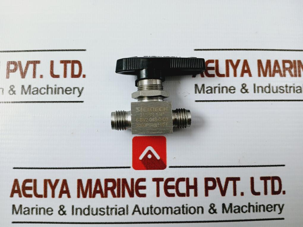 SIEMTECH 6-BV2-04S-0-O3 Valve 316 Stainless Steel 3000PSI