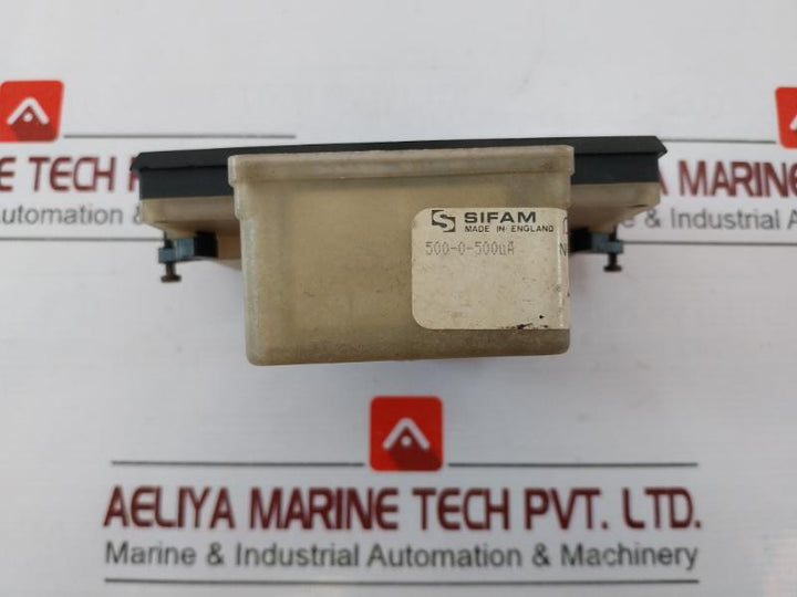 Sifam 100-0-100 Pitch Meter 24247-01-0167, 500-0-500Ua