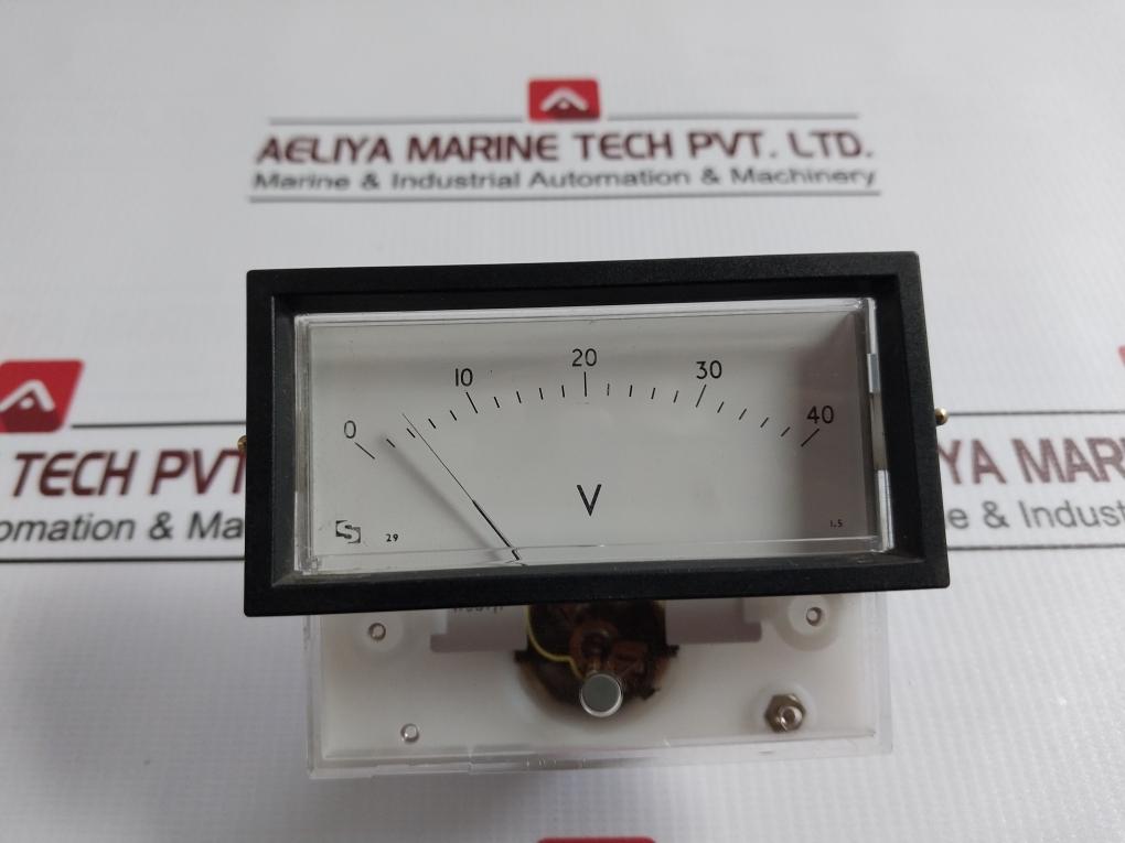 Sifam Analog Panel Voltmeter For Pressure Class 1.5 0-40V