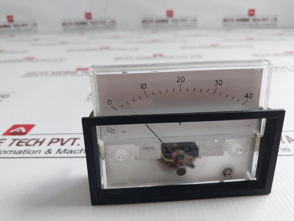 Sifam Analog Panel Voltmeter For Pressure Class 1.5 0-40V