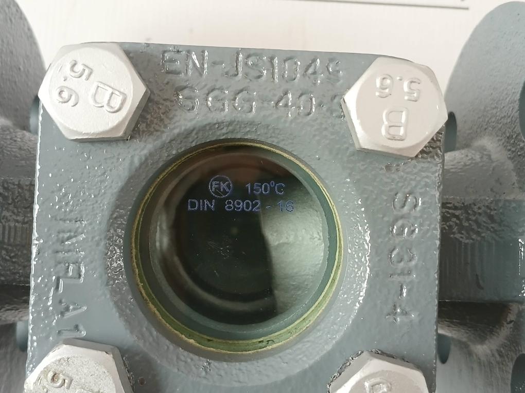 Sight Glass Check Valve En-jl 1040 150C Part No. Dn32 Pn16