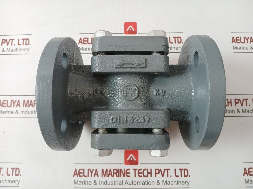 Sight Glass Check Valve En-jl 1040 150C Part No. Dn32 Pn16