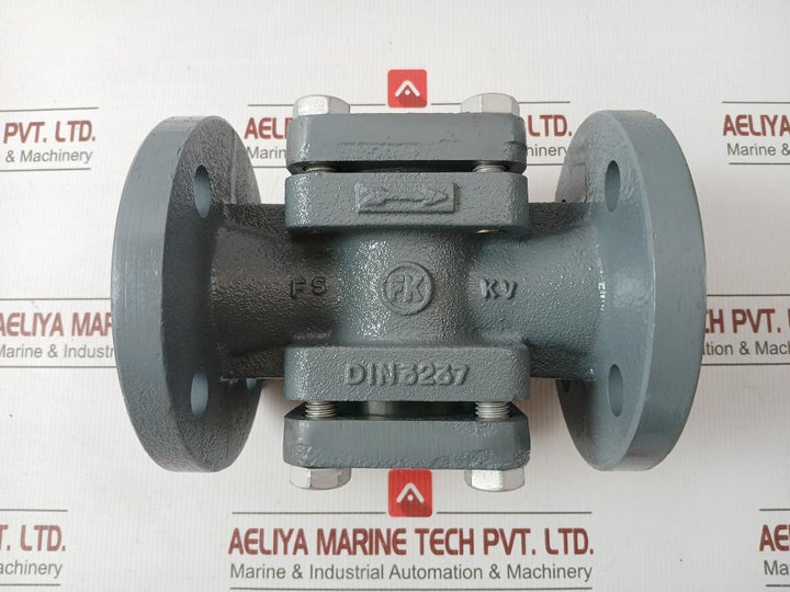 Sight Glass Check Valve En-jl 1040 150C Part No. Dn32 Pn16