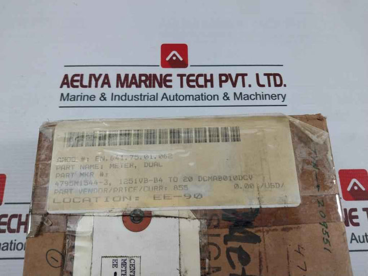 Sigma 1251Vb Dual Panel Meter 82-8143-000, 82-8138-000, 52-8887-000