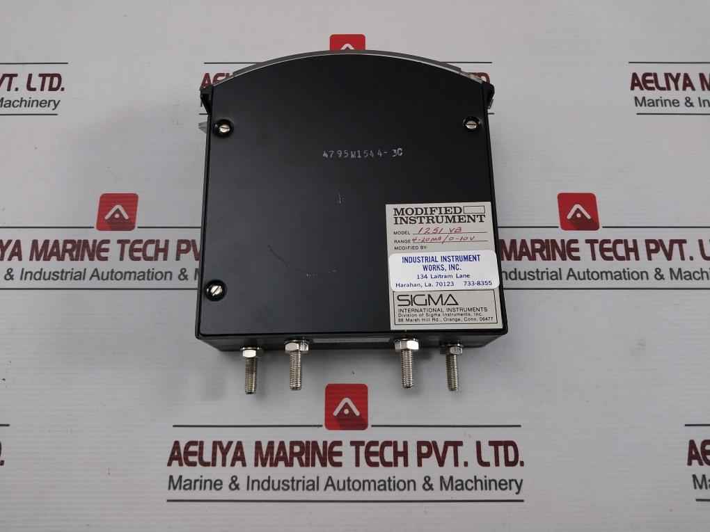 Sigma 1251Vb Dual Panel Meter 82-8143-000, 82-8138-000, 52-8887-000
