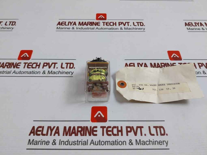Sigma 41Ro6Z 5 Gc-bsl Smoke Indicator Relay
