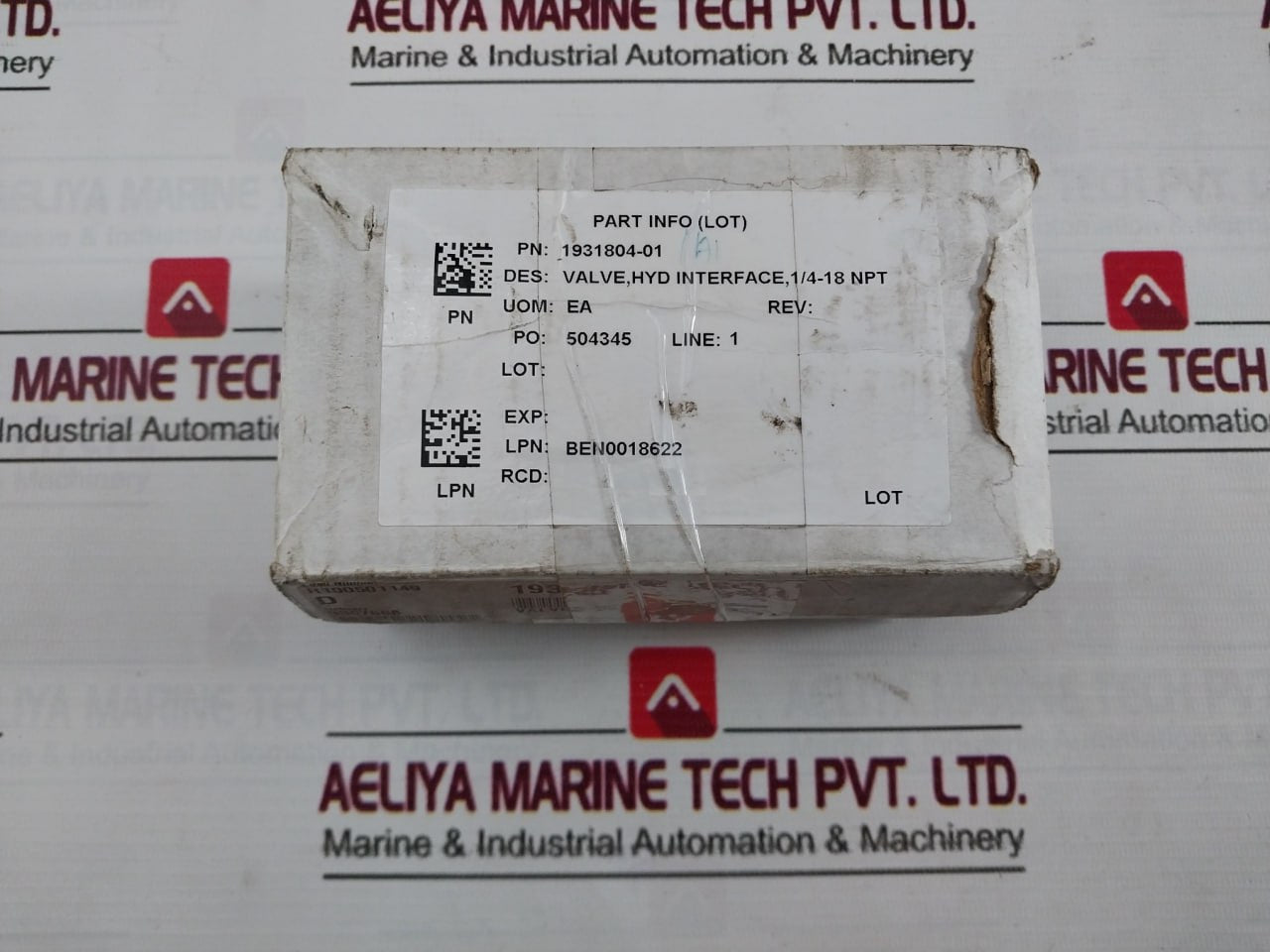 Sigma Hlr 7950A Hydraulic Interface Valve 10,000Psi