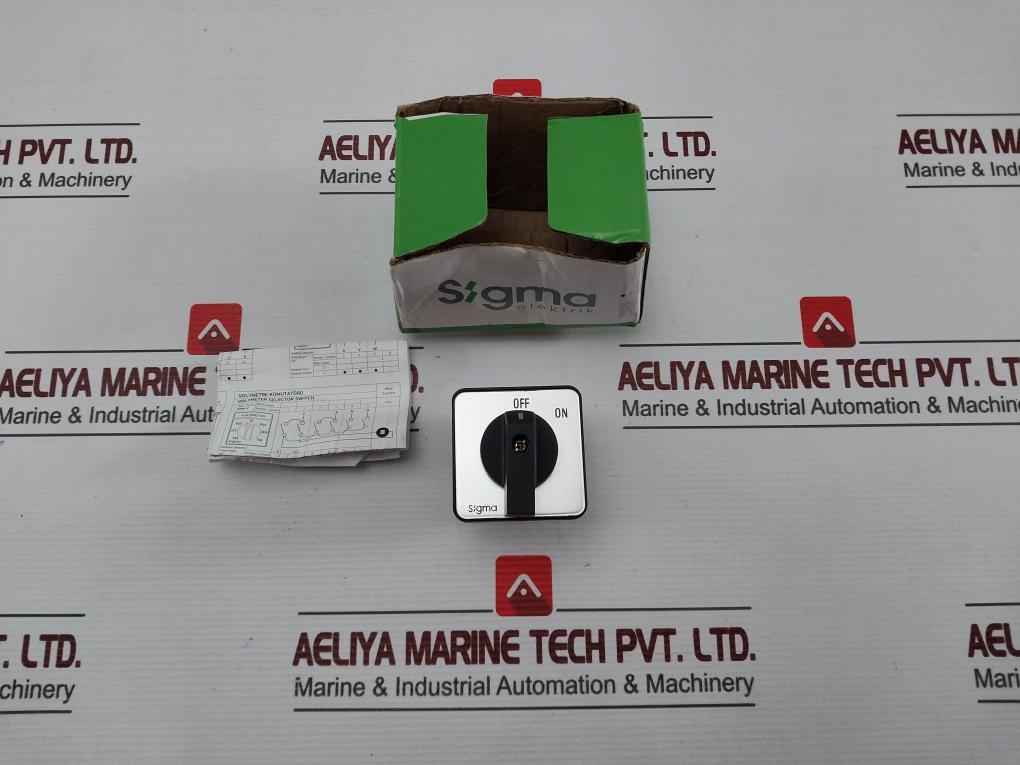 Sigma Spa1-16A Rotary Cam Switch 16A 690V