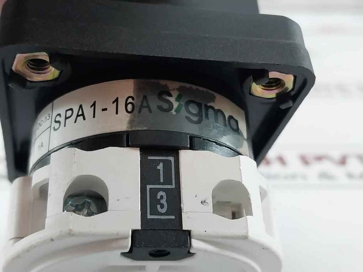 Sigma Spa1-16A Rotary Cam Switch 16A 690V