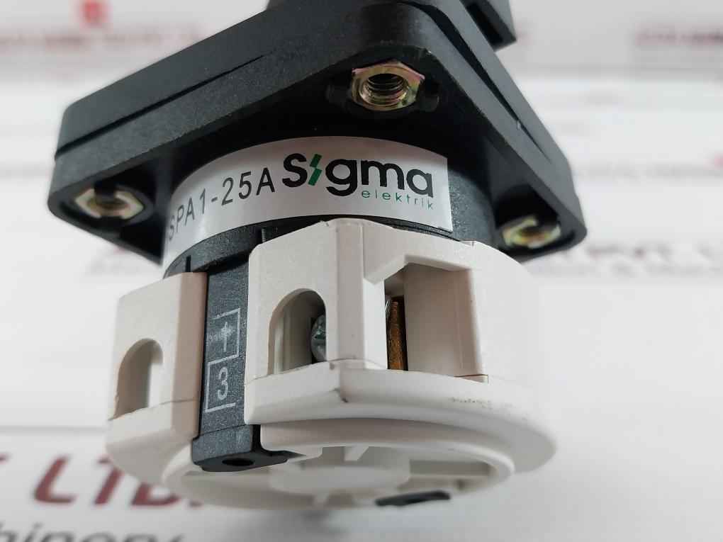 Sigma Spa1-25A Rotary Cam Switch