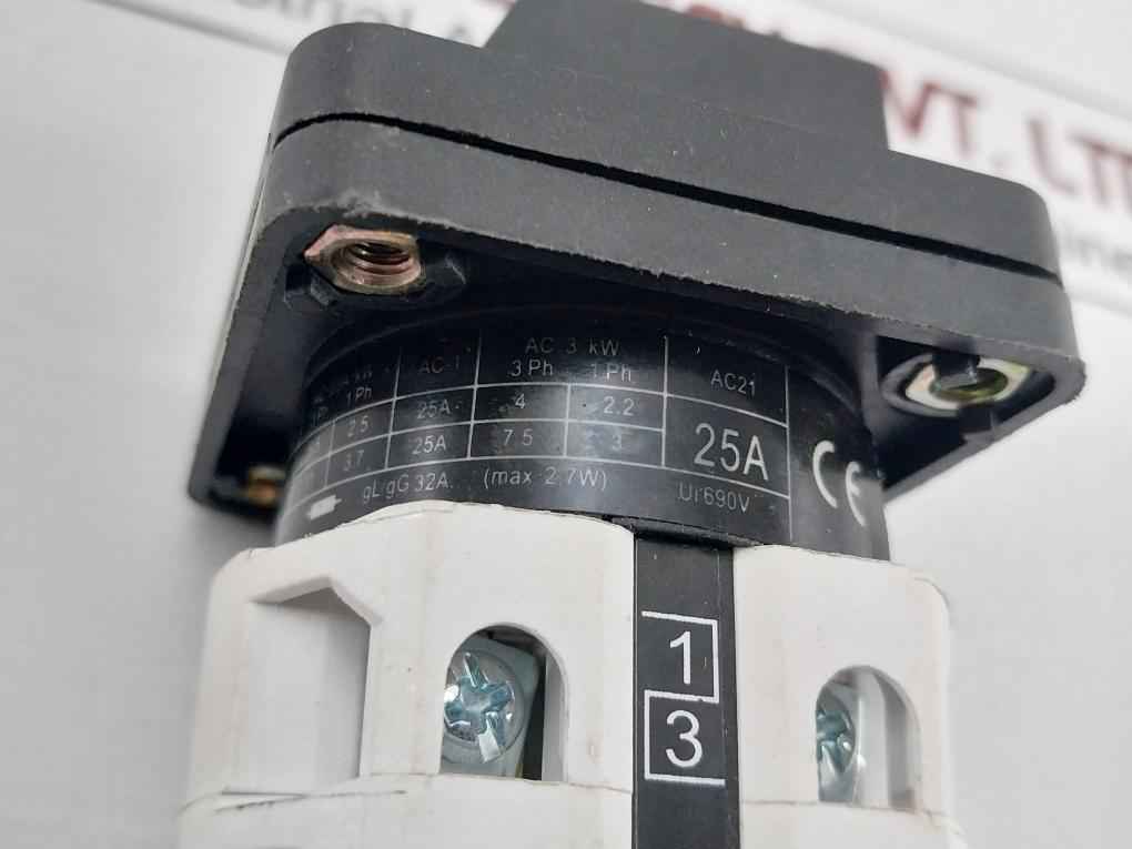 Sigma Spa3-25A Rotary Switch 50-60Hz
