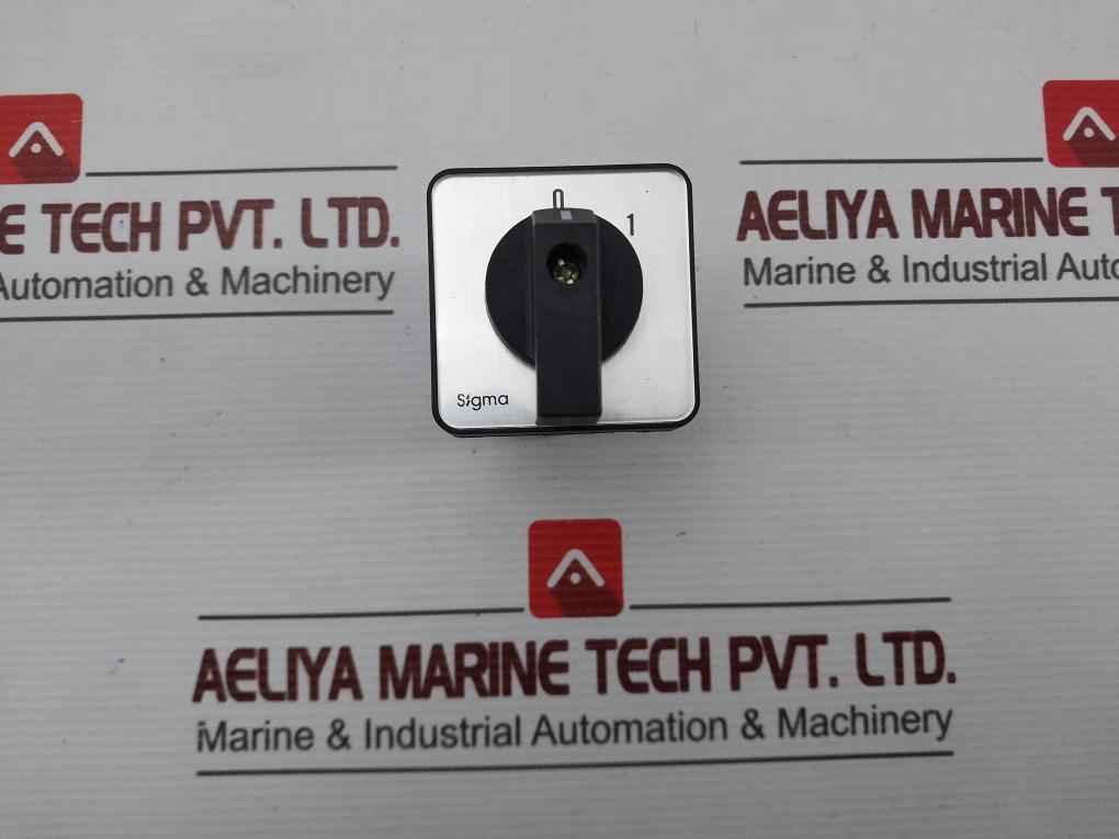 Sigma Spa3-25A Rotary Switch 50-60Hz