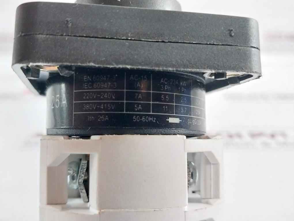 Sigma Spa3-25A Rotary Switch 50-60Hz