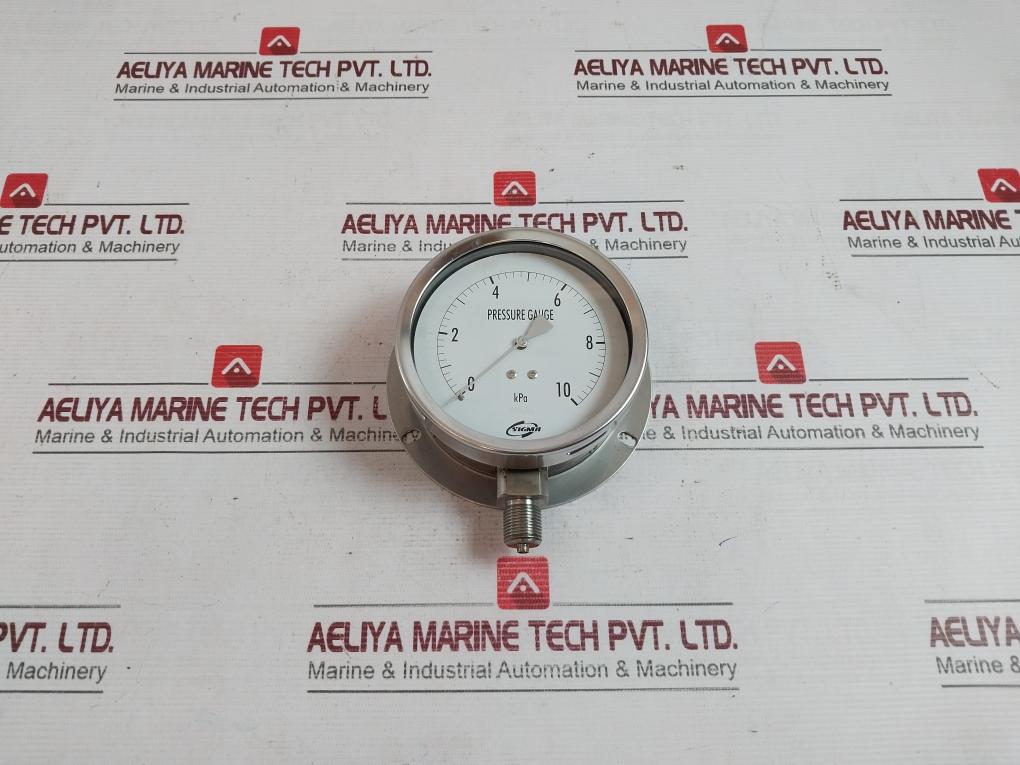 Sigma Tech 0-10 Kpa Pressure Gauge 0-1000 Mmaq