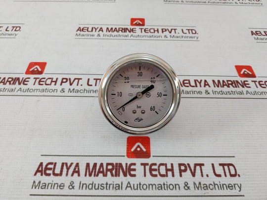 Sigmatech 0-60 Bar Pressure Gauge 1248649