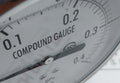 Sigmatech 1 To 4 Bar Liquid Filled Compound Gauge Mm-09-1-7