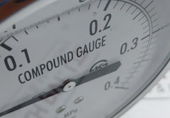 Sigmatech 1 To 4 Bar Liquid Filled Compound Gauge Mm-09-1-7