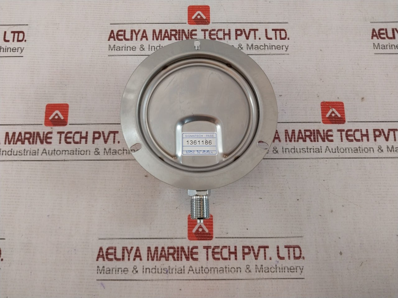 Sigmatech Pressure Gauge 0-0.6 Mpa 0-9 Bar Mm-09-14 1361186