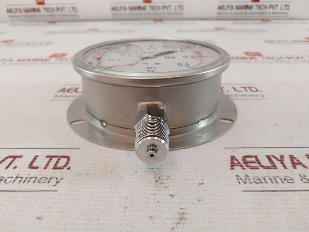 Sigmatech Pressure Gauge 0-0.6 Mpa 0-9 Bar Mm-09-14 1361186