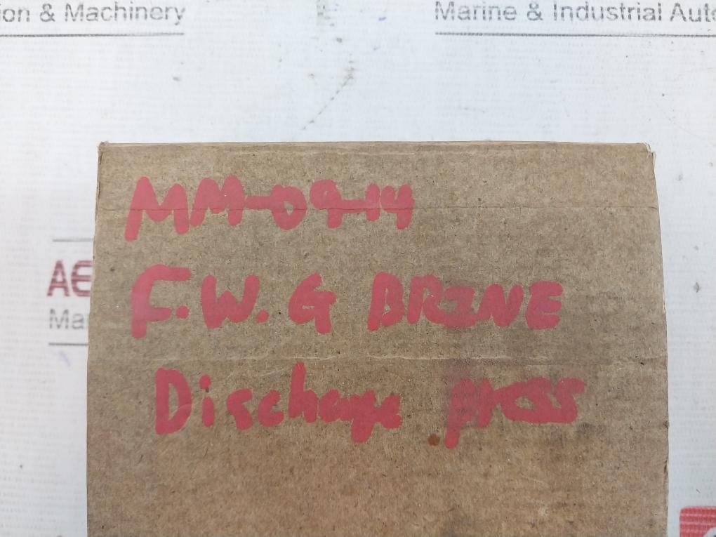 Sigmatech Pressure Gauge 0-0.6 Mpa 0-9 Bar Mm-09-14 1361186