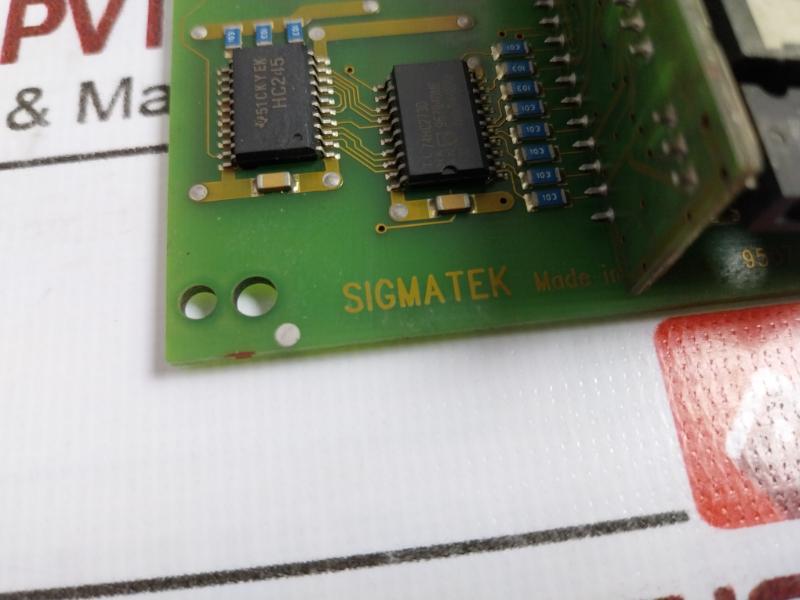 Sigmatek 9507.154.00 Digital Output Module Pc Board