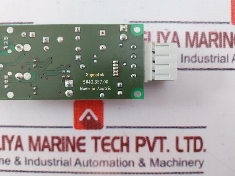 Sigmatek 9843.357.00 Power Supply Board