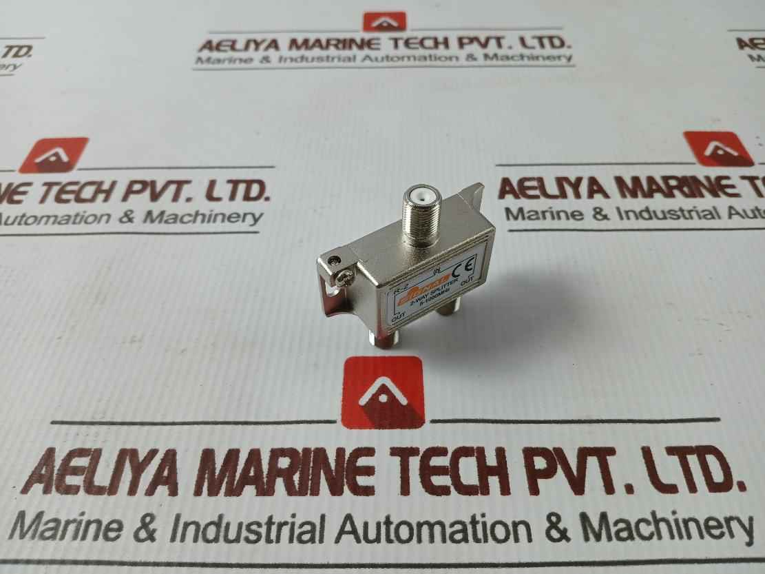 Signal 5-1000 Mhz Coax Cable Tv Antenna Tv Signal 2-way Splitter