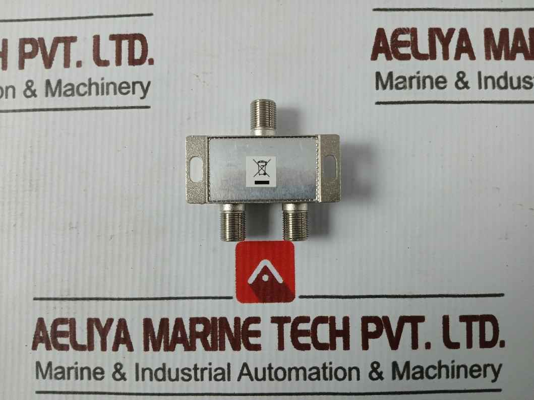 Signal 5-1000 Mhz Coax Cable Tv Antenna Tv Signal 2-way Splitter