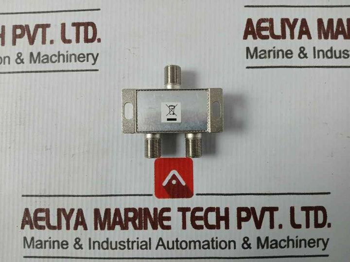 Signal 5-1000 Mhz Coax Cable Tv Antenna Tv Signal 2-way Splitter