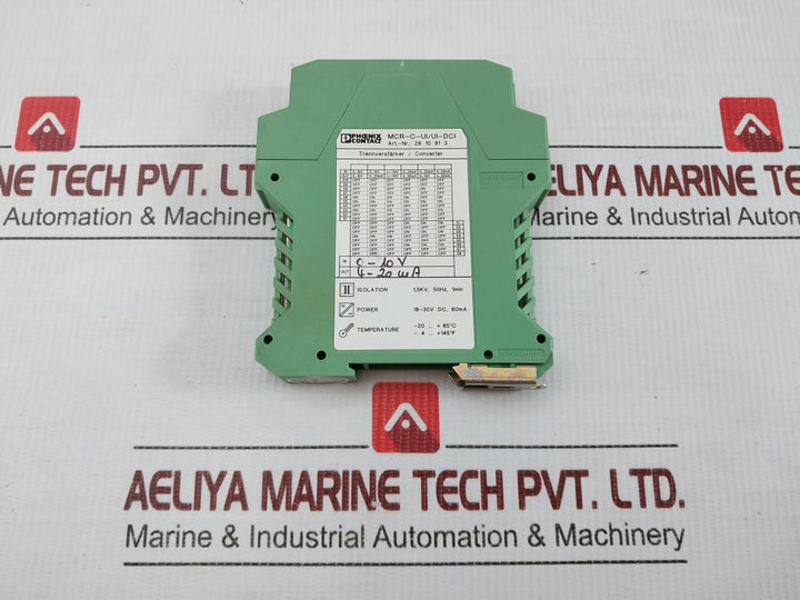 Signal Conditioner Mcr-c-ui/Ui-dci Phoenix Contact 18-30V Dc, 60Ma