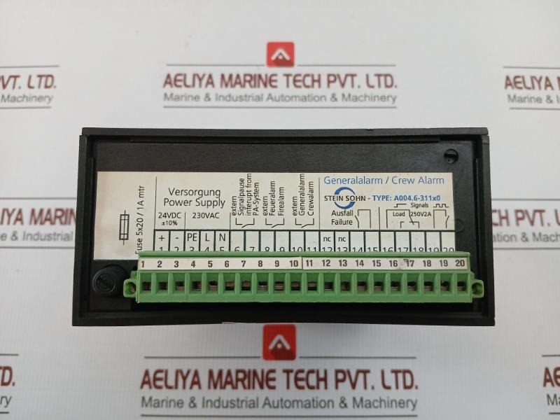 Signal Generator 24Vdc ,230Vac Stein Sohn A004.6.2-31130