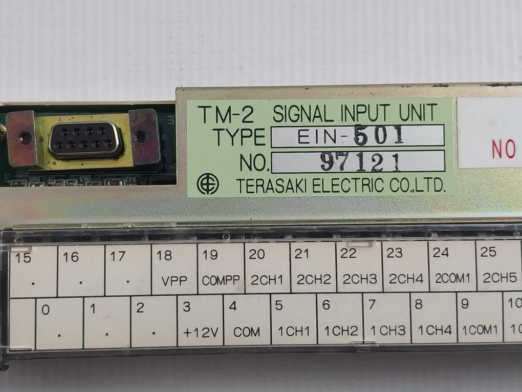Signal Input Unit Ein-501 Terasaki Electric