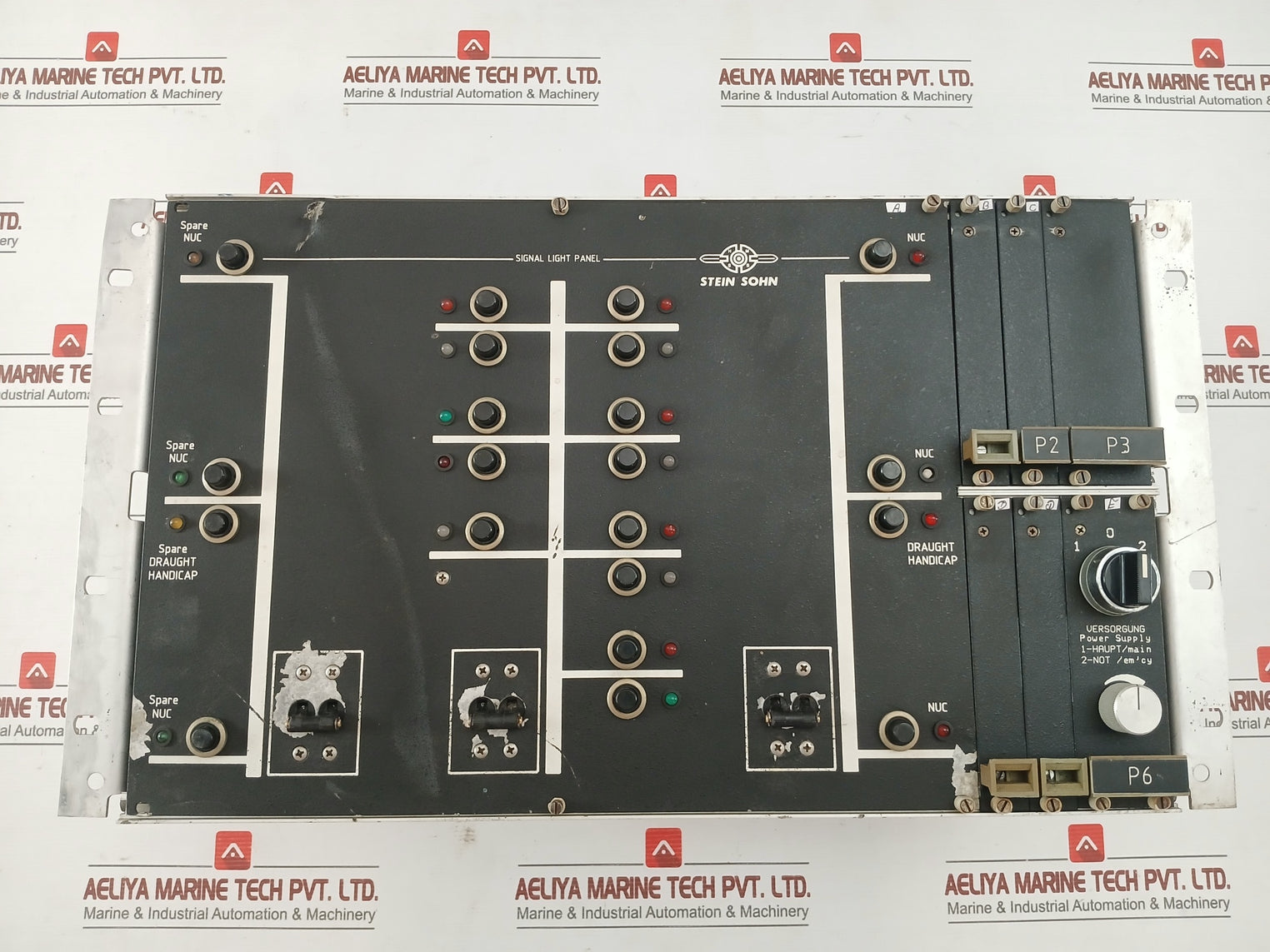 Signal Light Panel 91/0201-a007.1 H.M. Stein Ac240V Dc65V