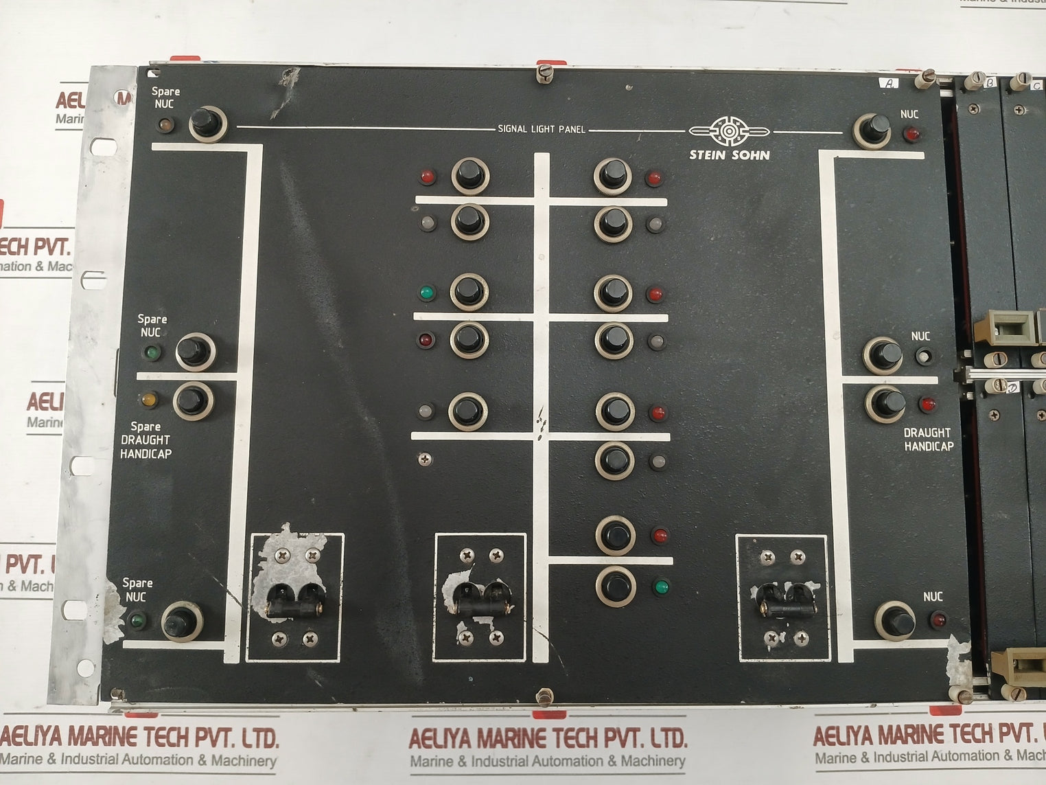 Signal Light Panel 91/0201-a007.1 H.M. Stein Ac240V Dc65V