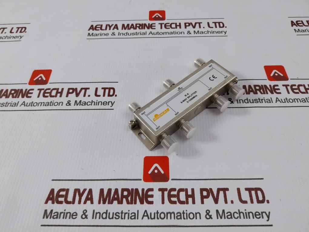 Signal R-6 6-way Coaxial Cable Splitter 5-1000Mhz